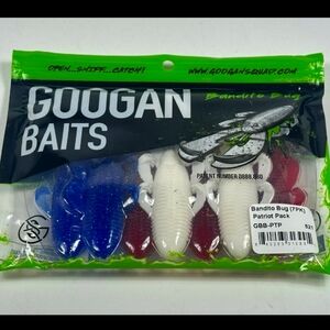Googan Squad Limited Edition Fourth Of July Patriot Pack Bandito Bug 4" NIP